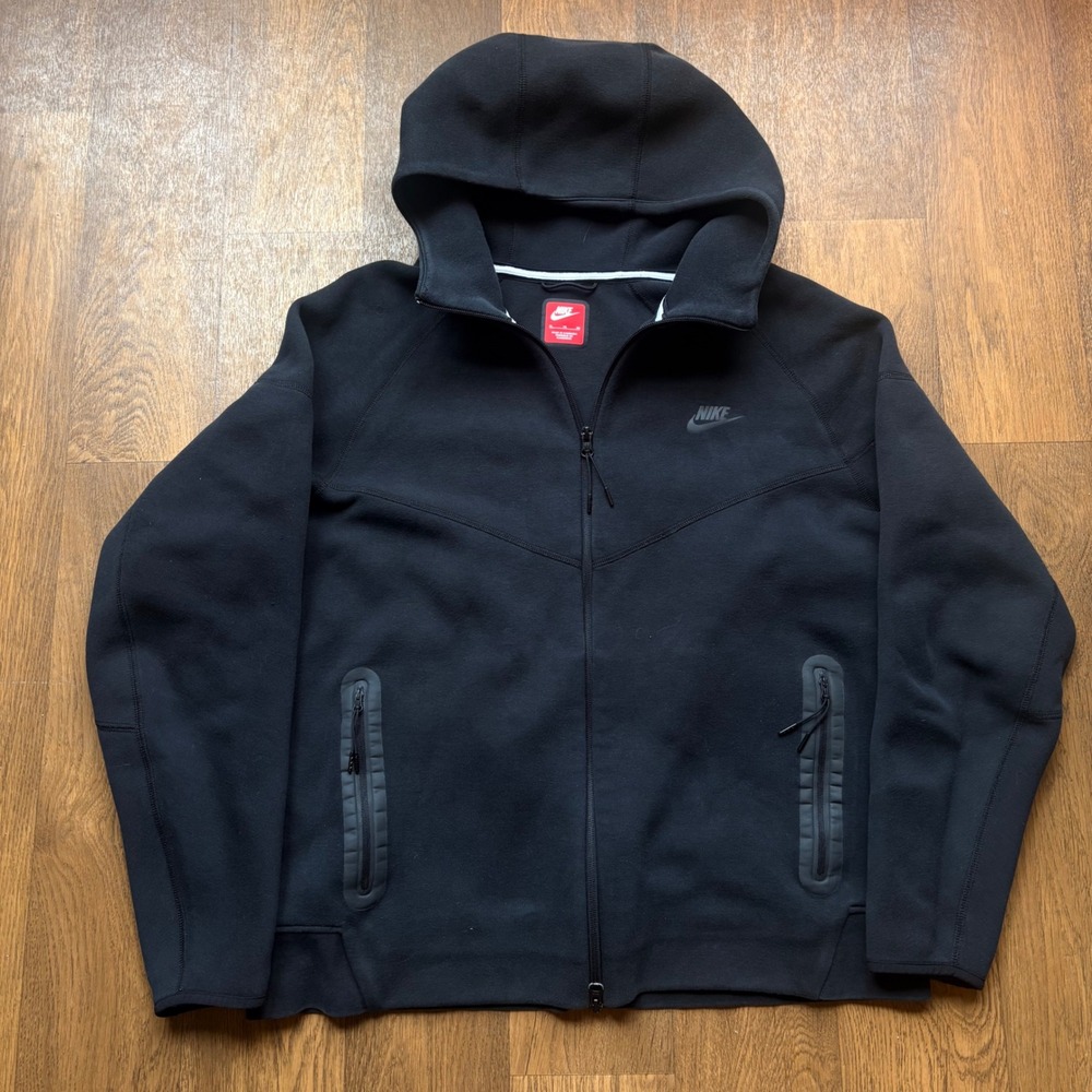 Nike Sportswear Mens Nike Tech Fleece Zip Up Hooded Sweatshirt